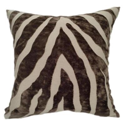 Paul Moneypenny Zebedeedodah Small Cushion - Chocolate